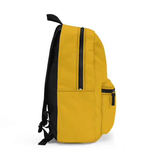 elva. Yellow Backpack