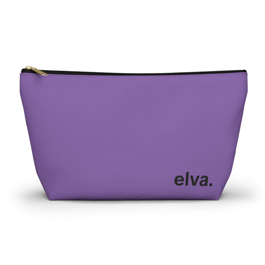 elva. Light Purple Accessory Pouch