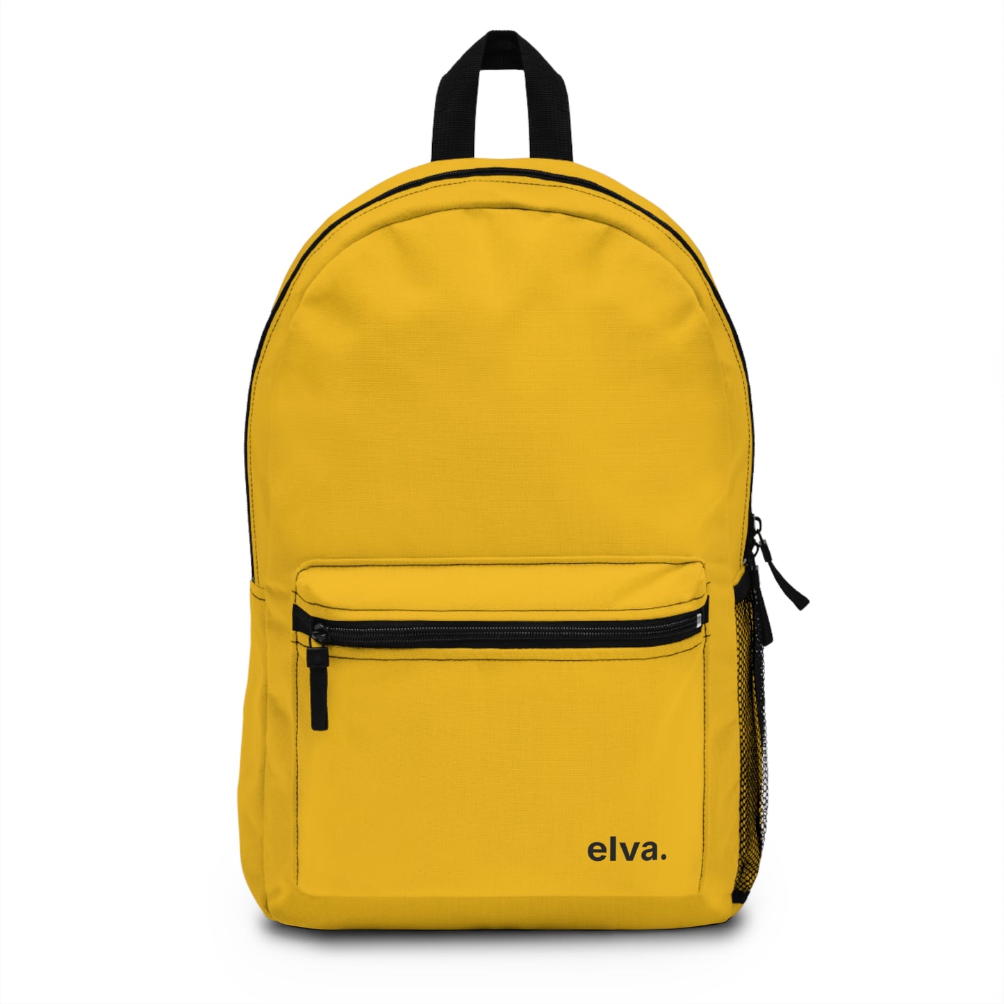 elva. Yellow Backpack