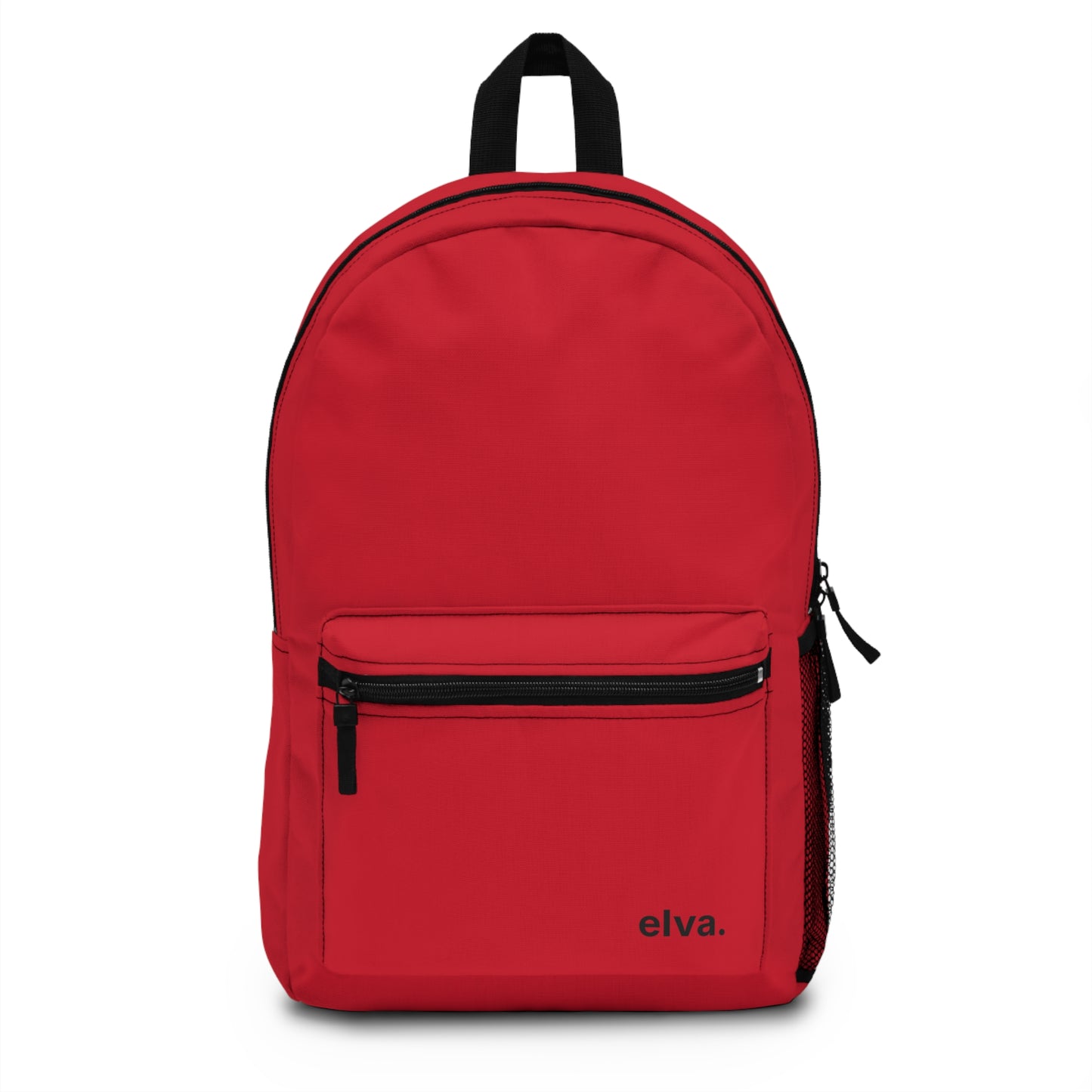 elva. Dark Red Backpack