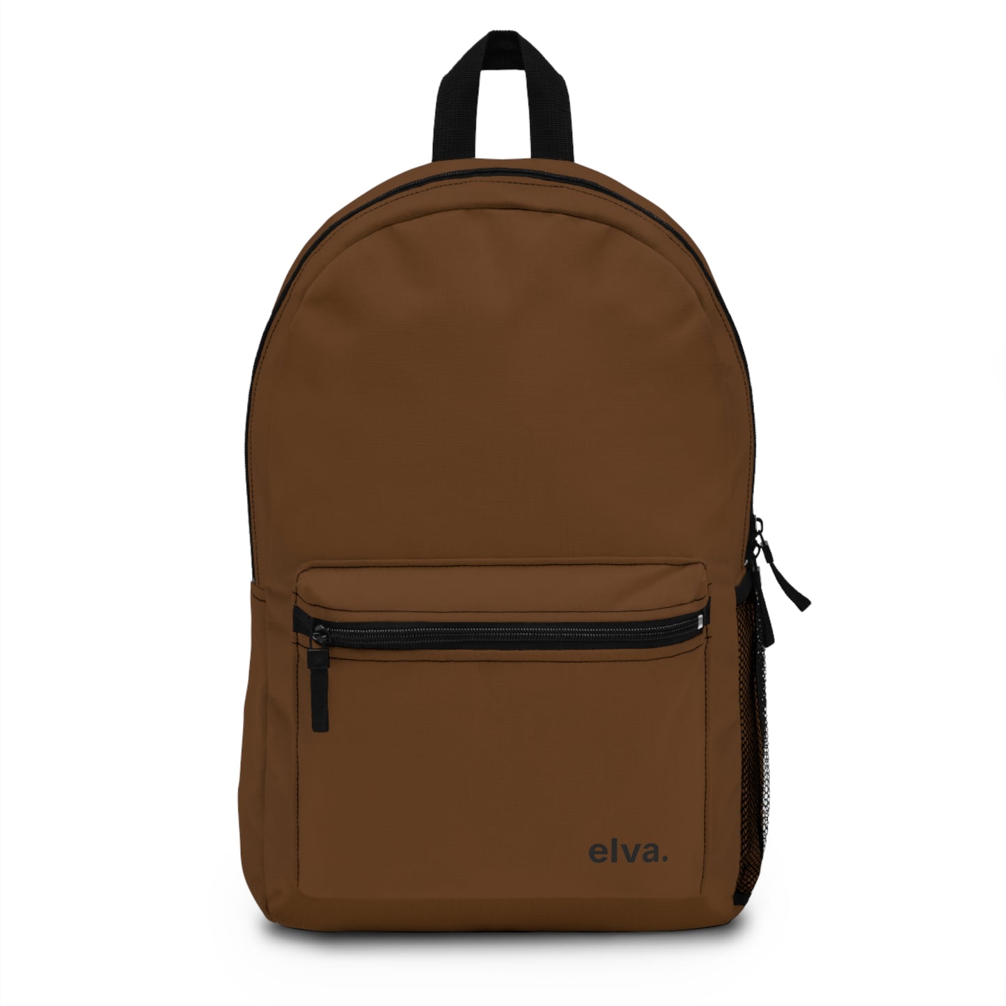 elva. Brown Backpack