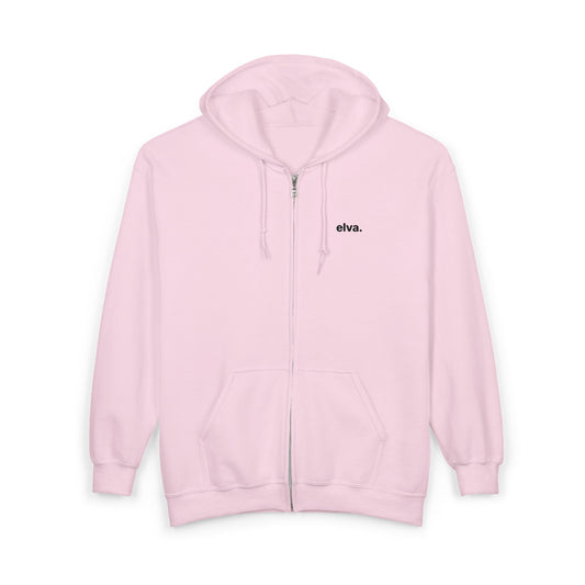 elva. Zip Hoodie