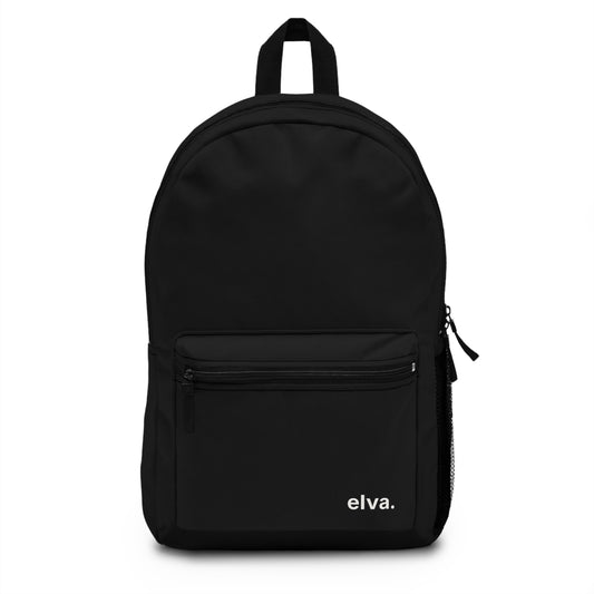 elva. Black Backpack