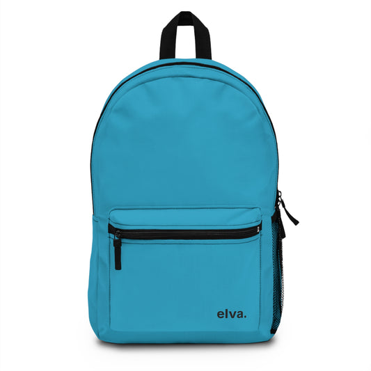 elva. Turquoise Backpack