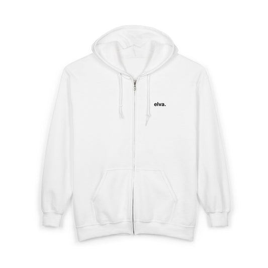 elva. Zip Hoodie